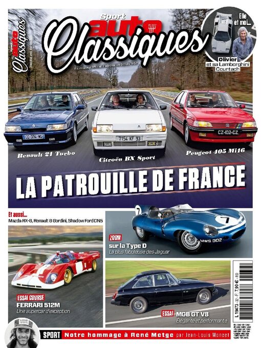 Title details for Sport Auto France by Editions Mondadori Axel Springer (EMAS) - Available